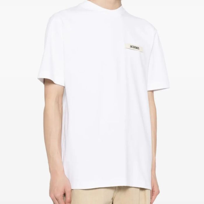 Jacquemus Logo Patch Crewneck T Shirt