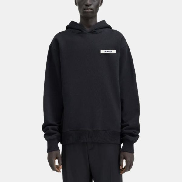 Jacquemus Typo Drawstring Hoodie