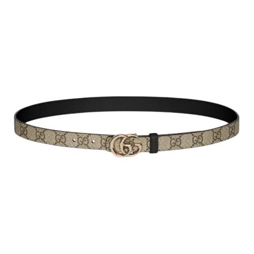 GUCCI Reversible Gg Marmont Thin Belt 2 CM