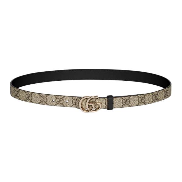 GUCCI Reversible Gg Marmont Thin Belt 2 CM