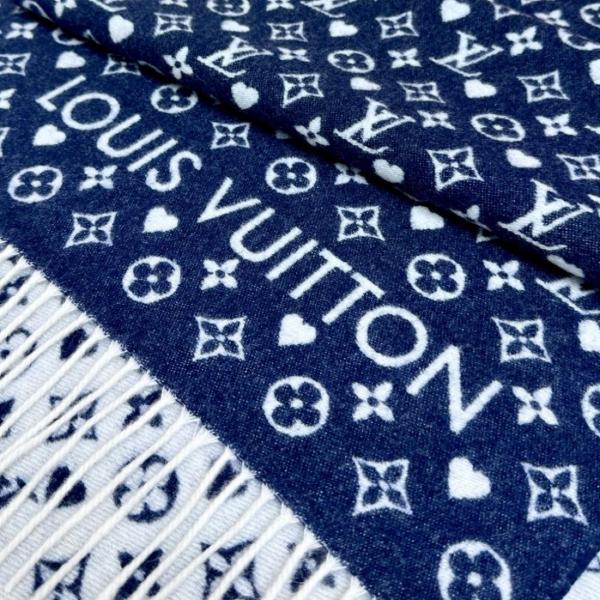 LOUIS VUITTON Cashmere Scarves Women's 177*45cm