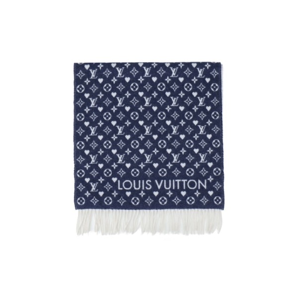 LOUIS VUITTON Cashmere Scarves Women's 177*45cm