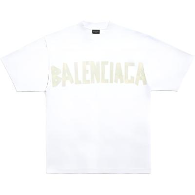 Balenciaga Tape Logo Crewneck T Shirt