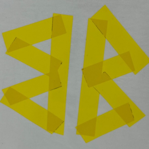 Balenciaga Tape Logo Crewneck T Shirt