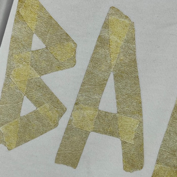 Balenciaga Tape Logo Crewneck T Shirt