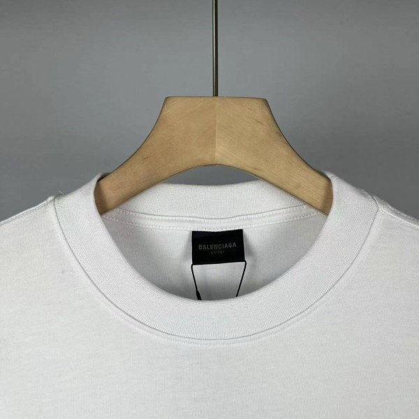 Balenciaga Tape Logo Crewneck T Shirt