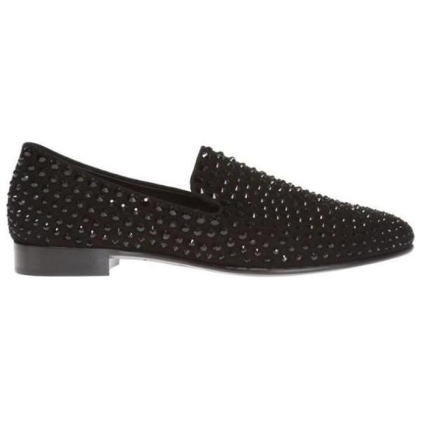 Giuseppe Zanotti/GZ Suede Loafers Men's Black