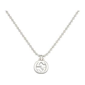 GUCCI Interlocking G Necklace In Silver