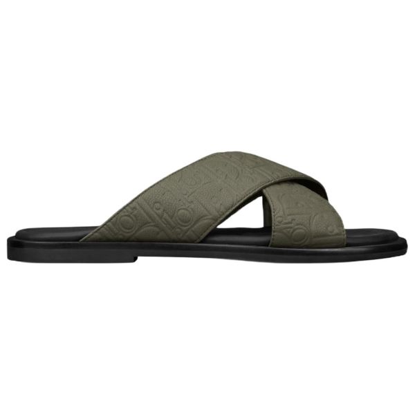 DIOR Alias Slide Slippers Men's Khaki