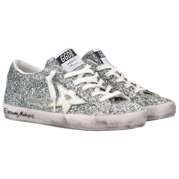 Golden Goose Super-Star glitter sneakers