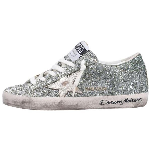 Golden Goose Super-Star glitter sneakers