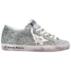 Golden Goose Super-Star glitter sneakers