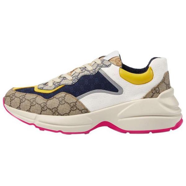 GUCCI GG Rhyton Beige White Yellow