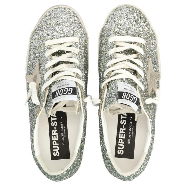 Golden Goose Super-Star glitter sneakers