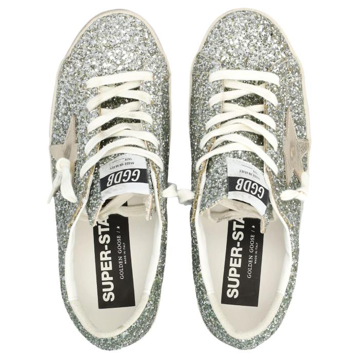 Golden Goose Super-Star glitter sneakers
