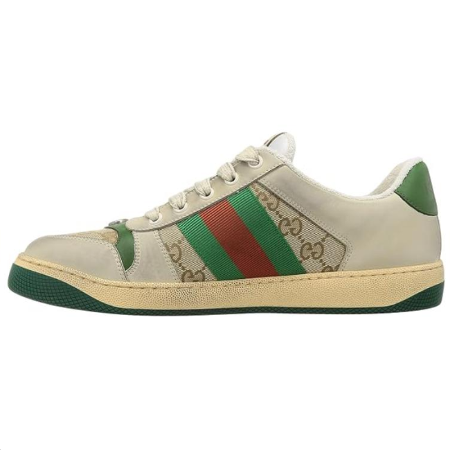 GUCCI Sneaker Screener GG Green