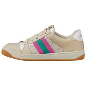 Gucci Wmns Screener 'White Gg Lamé' Women's
