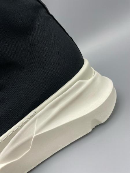 Rick Owens DRKSHDW Jumbo High top Canvas Shoes Black