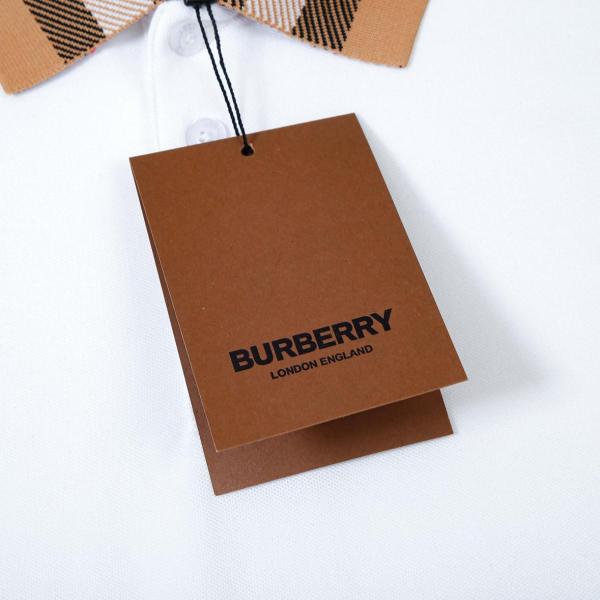 Burberry Vintage check print-detail polo shirt