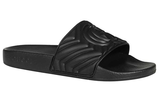 Gucci Quilted Slide 'Black'