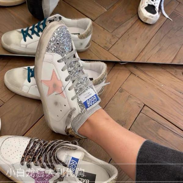 Golden Goose Super Star Low top Skateboard Shoes White