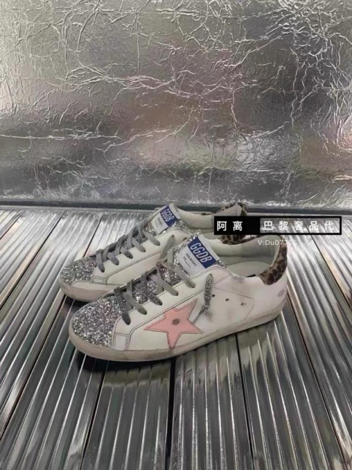 Golden Goose Super Star Low top Skateboard Shoes White
