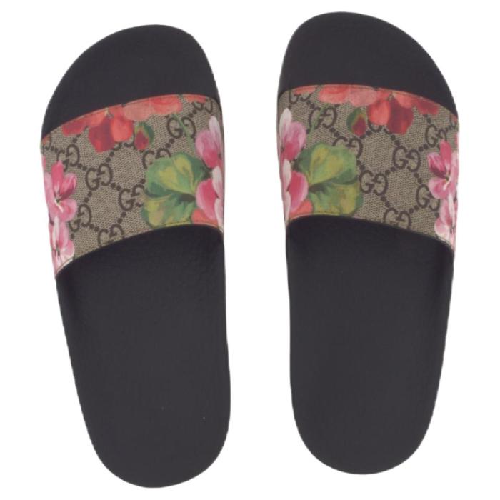 Gucci Wmns Gg Supreme Slide 'Blooms'