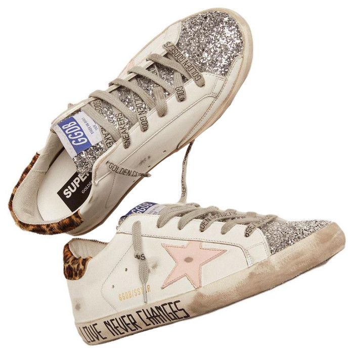 Golden Goose Super Star Low top Skateboard Shoes White