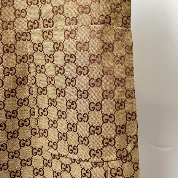 GUCCI Gg Supreme Linen Blazer