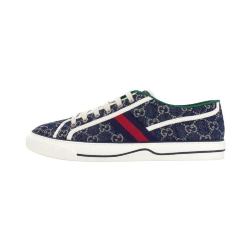 GUCCI Tennis 1977 Sneakers Blue Ivory