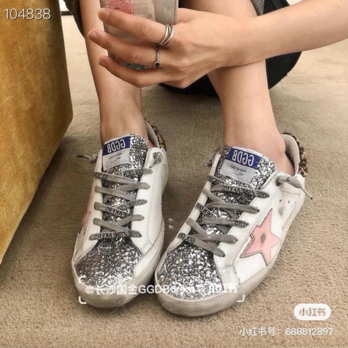 Golden Goose Super Star Low top Skateboard Shoes White