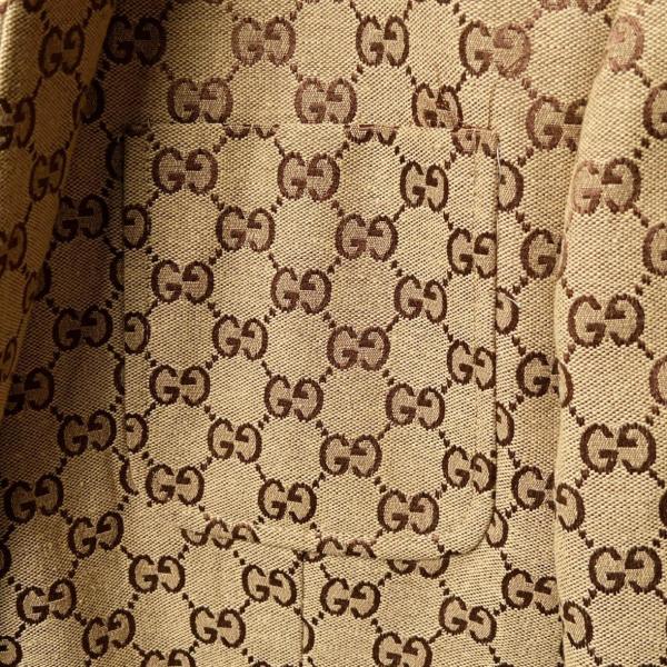 GUCCI Gg Supreme Linen Blazer