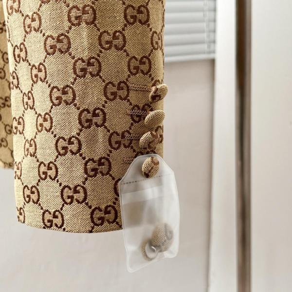 GUCCI Gg Supreme Linen Blazer