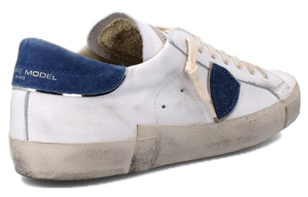 PHILIPPE MODEL Prs Low-Top Skateboard Shoes Men's White