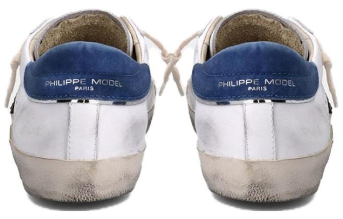 PHILIPPE MODEL Prs Low-Top Skateboard Shoes Men's White
