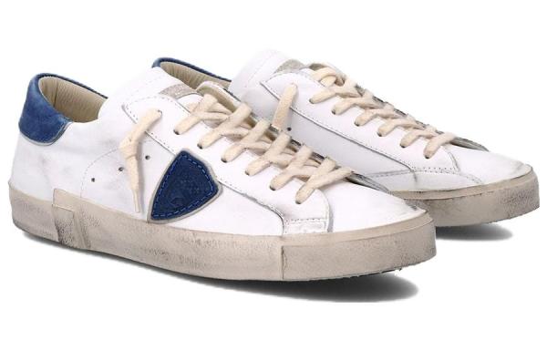 PHILIPPE MODEL Prs Low-Top Skateboard Shoes Men's White