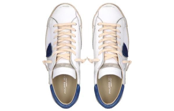 PHILIPPE MODEL Prs Low-Top Skateboard Shoes Men's White