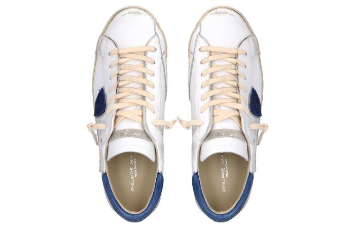 PHILIPPE MODEL Prs Low-Top Skateboard Shoes Men's White