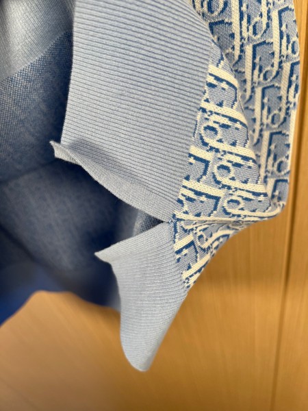 DIOR SS23 Polo Shirt Men's Blue