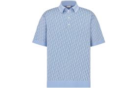 DIOR SS23 Polo Shirt Men's Blue