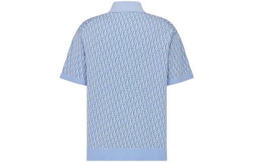DIOR SS23 Polo Shirt Men's Blue
