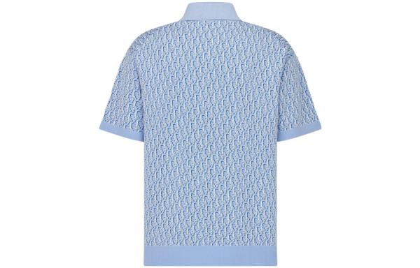DIOR SS23 Polo Shirt Men's Blue