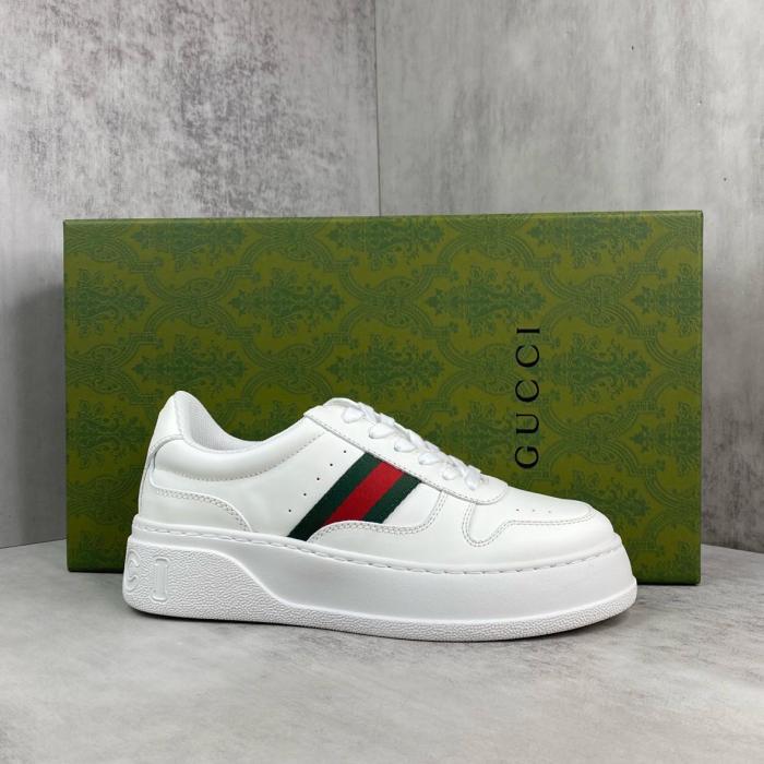 GUCCI Chunky Low top Skateboard Shoes White