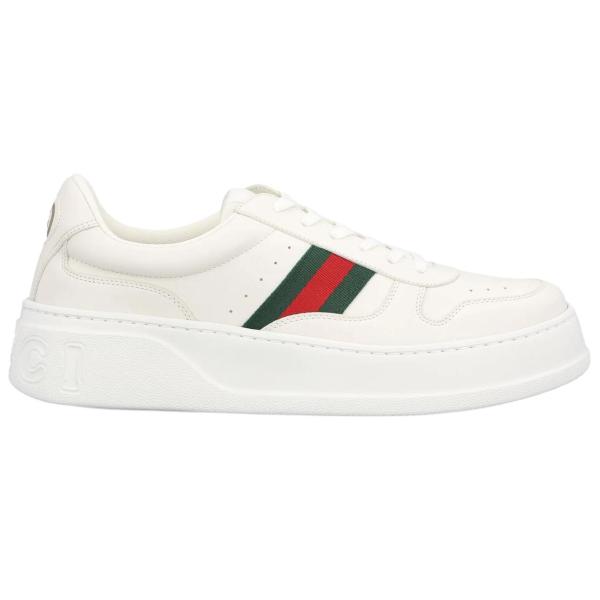 GUCCI Chunky Low top Skateboard Shoes White