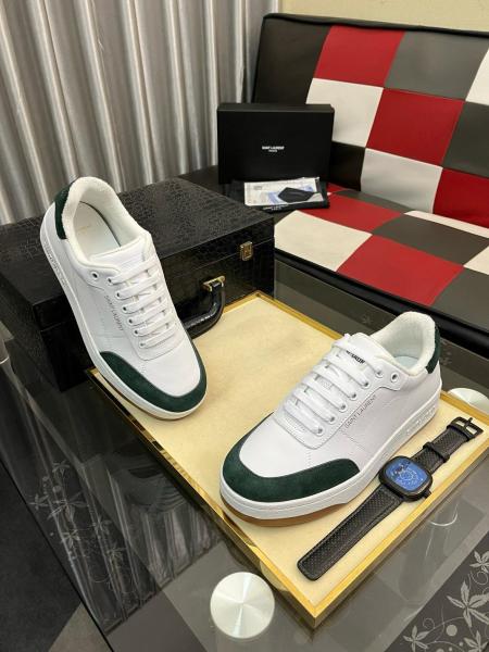 Saint Laurent SL/61 leather sneakers