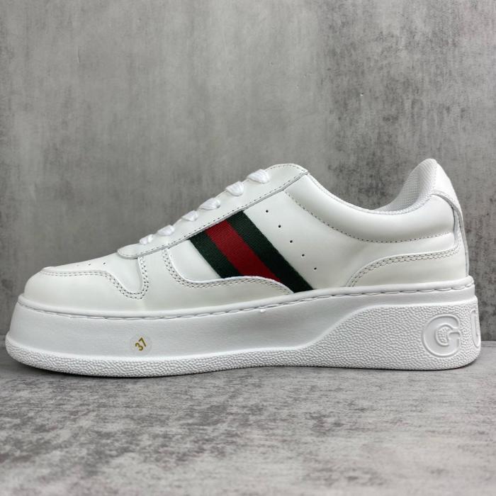 GUCCI Chunky Low top Skateboard Shoes White