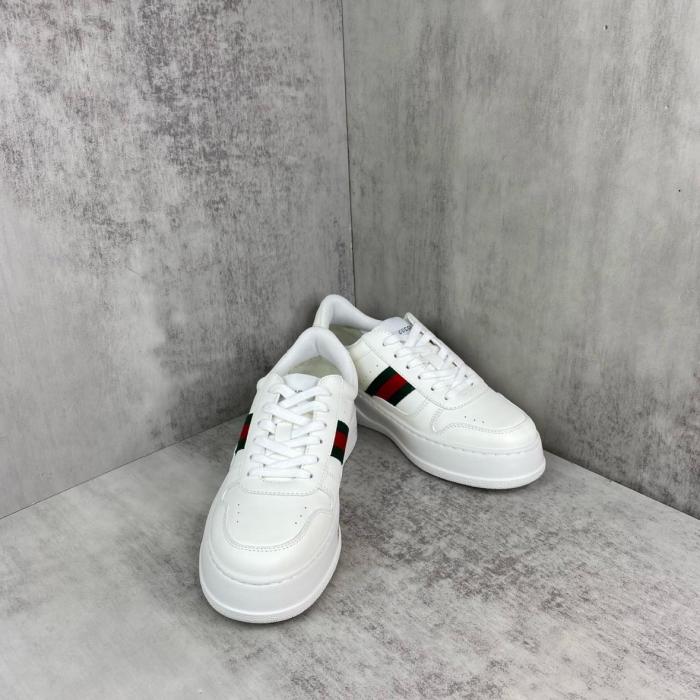 GUCCI Chunky Low top Skateboard Shoes White