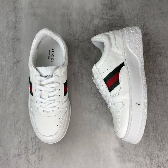 GUCCI Chunky Low top Skateboard Shoes White