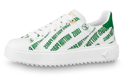 LOUIS VUITTON Time Out Sneakers 'White Green'