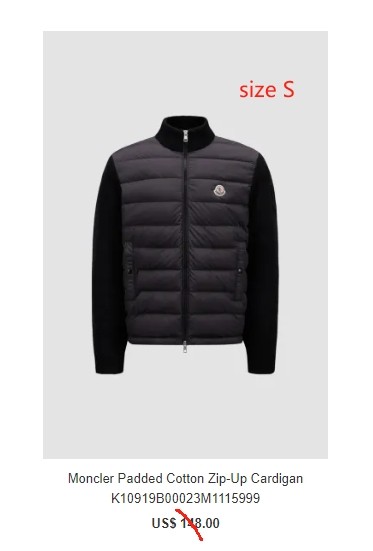 Special offer goods Moncler